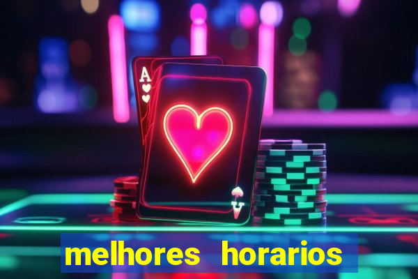 melhores horarios para jogar fortune ox